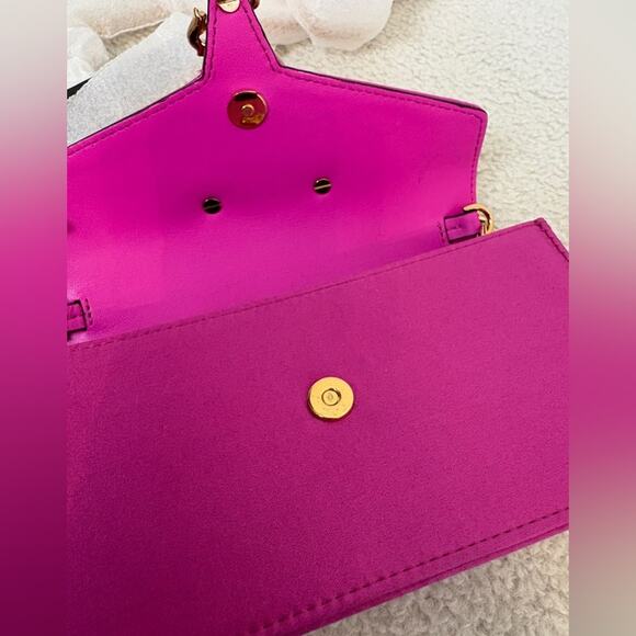 Versace Virtus Satin Mini Chain Bag pink - Picture 4 of 7